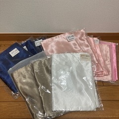 サテン生地　枕カバー　25枚以上セット　転売　せどり　フリマサイ...