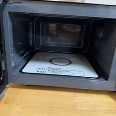 電子レンジ(新品同様)の画像