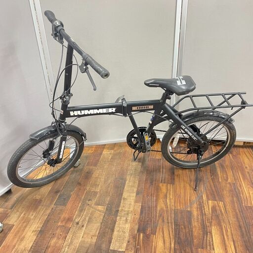 折りたたみ自転車 20インチ HUMMER/ハマー 定価4.2万円　ペダル付　折り畳み自転車