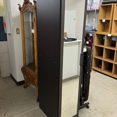 I2412-627 ニトリ ミラー付きワードローブ 底部穴あり ...