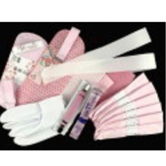 着物セット 長襦袢、肌襦袢、伊達締め、衿芯、枕帯枕などの画像