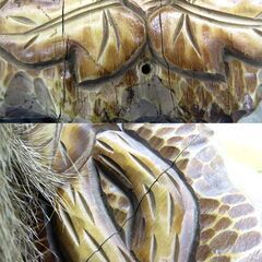 北海道 千歳市  鹿 剥製 ハンティングトロフィー 鹿角 オブジェ ディスプレイ 壁掛け シカ 店頭でのお受渡し大歓迎の画像