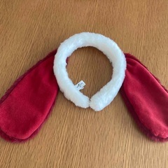 ユニバ　あか耳　スヌーピーカチューシャの画像