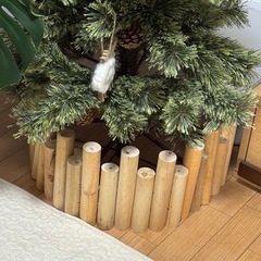 （決まりました）クリスマスツリーの足元 隠し ツリー 足隠し 木...