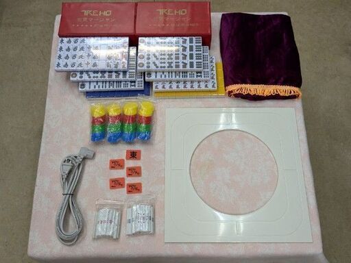 ●○●【発送可】最新型全自動麻雀卓 -ＥＮＭＭＡ-（座卓脚）座黒 ●○●