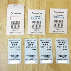 京阪　株主乗車券