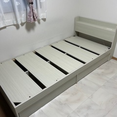 値下げしました。シングルベッド