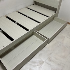 値下げしました。シングルベッドの画像