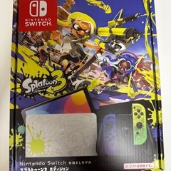 12/22まで。極美品！ニンテンドーSwitch有機ELスプラト...