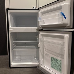 ノンフロン動作確認済　電気冷凍庫  87L　2020年製の画像