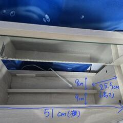 1/25まで！☆机にもなる可愛いドレッサー☆収納スツール付き！の画像