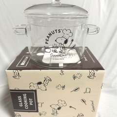 スヌーピーガラス鍋