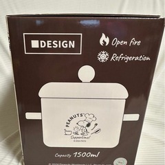 スヌーピーガラス鍋の画像