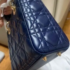 Dior ネイビー My ABCDior カナージュバッグ スモール