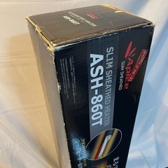 中古品　スリムシーズヒーター　ASH−860T ブラック