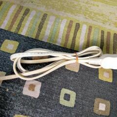 延長コード　三種類　の画像