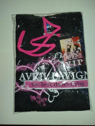 アヴリル•ラヴィーン来日公演記念Tシャツ