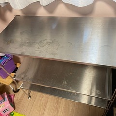 無印良品　ステンレスユニットシェルフの画像