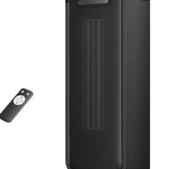 セラミックヒーター 2秒速暖 首振り リモコン操作 小型 電気フ...