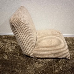 コーデュロイ　座椅子　ベージュ Little Roomsの画像