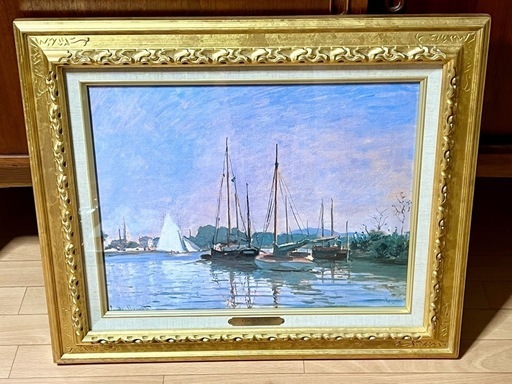 モネ・額縁　、世界の名画