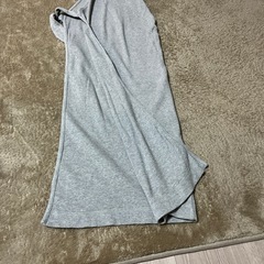 🖤JEANASIS🖤グレーベストワンピースの画像