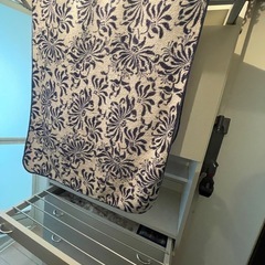 【バスタオルも干せる】洗面所 収納　ランドリー  チェスト　サニタリー キャビネット　　の画像