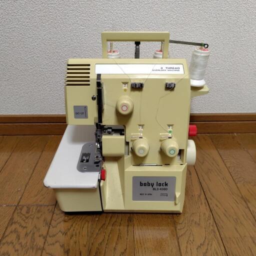 ジャンク品　ロックミシン　baby lock BL3-4380