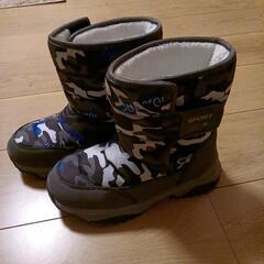 男の子用　スノーブーツ24センチ　の画像