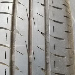 中古155/65R14ダンロップRV505タイヤのみ４本、ブリジストンエコピアEX20タイヤのみ１本の画像