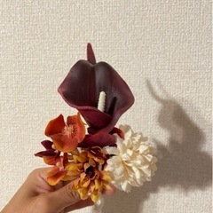 結婚式　ブーケ　ブートニアの画像