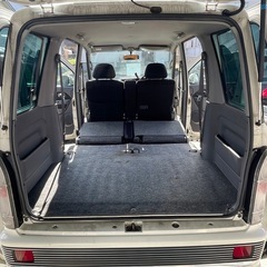 総額15.0万円★車検ロング★車内広々フラット軽箱★オートマ★平成15年式 ダイハツ アトレーワゴンエアロダウンビレットターボ(S220G)13.2万キロ 車検令和8年12月 ホワイトの画像