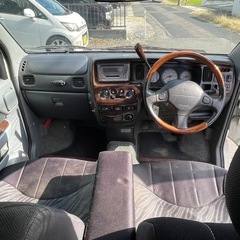 総額15.0万円★車検ロング★車内広々フラット軽箱★オートマ★平成15年式 ダイハツ アトレーワゴンエアロダウンビレットターボ(S220G)13.2万キロ 車検令和8年12月 ホワイトの画像