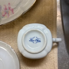大皿　コーヒーカップ　セットの画像