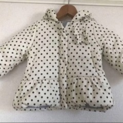 ブリーズ ドット柄ダウン90㎝