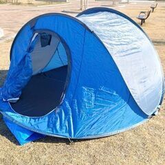 ポップアップテント 大型サイズ ワンタッチ 3人用 キャンプ