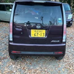 ムーヴ カスタム 車検令和8年12月迄 タイミングチェーン 乗って帰れますの画像