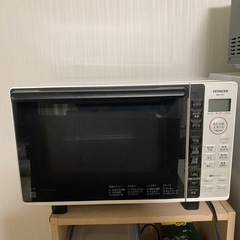 ジャンク品　電子レンジ日立2021年製の画像