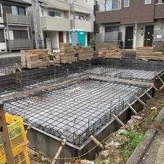 外構工事、基礎工事の画像