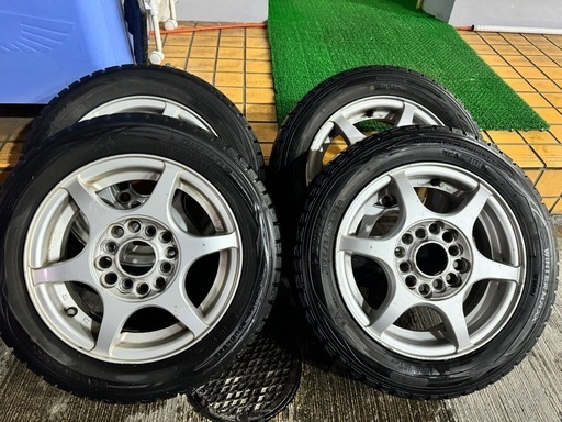 155/65r13 スタッドレス付アルミホイール！