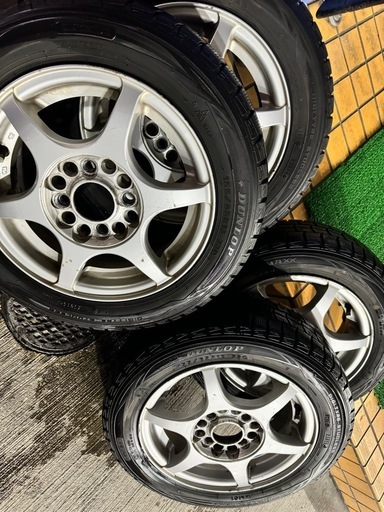 155/65r13 スタッドレス付アルミホイール！