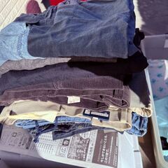 フリース等の暖かいもののいっぱいの画像