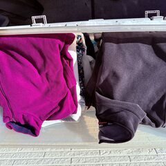 フリース等の暖かいもののいっぱい