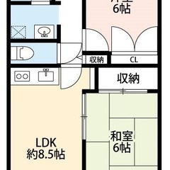🏢安心の叶えRoom✨『2LDK』草加市谷塚町✨敷金礼金無料💰✨...