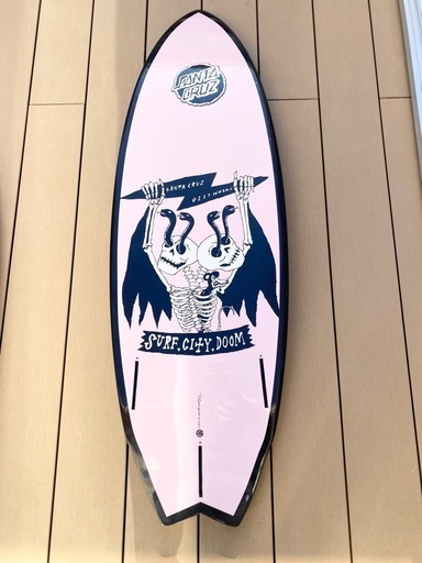 5.0 SANTA CRUZ OZZYWRONG サンタクルーズ エポキシ　キッズサーフボード