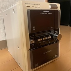 【ジャンク品】Panasonic製 ミニコンポ
