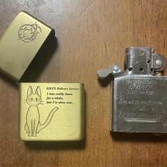 zippoライター、オイルの画像
