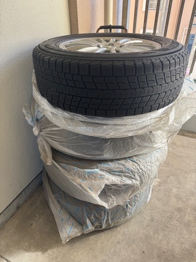 中古 冬用タイヤ＆ホイールセット DUNLOP 225/65R17
