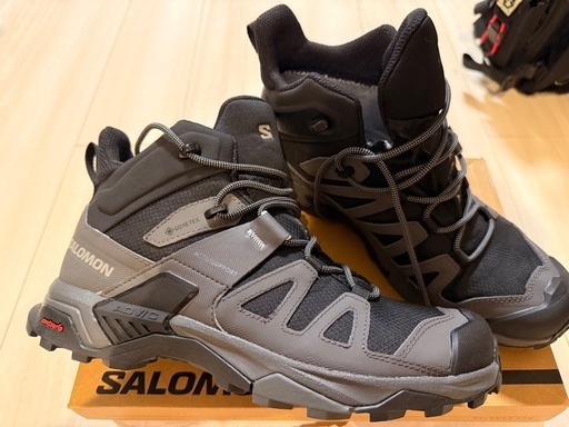 新品未使用！SALOMON X ULTRA 4 GTX 登山靴ハイキング　黒