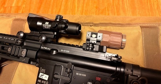 東京マルイHK416D次世代電動ガンカスタム付き
